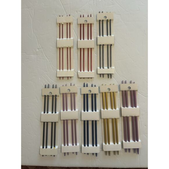 Lot Of 8 Boye Crochet 3pc Value Set Aluminum Crochet Hooks Knitting Needles NEW - Picture 7 of 7